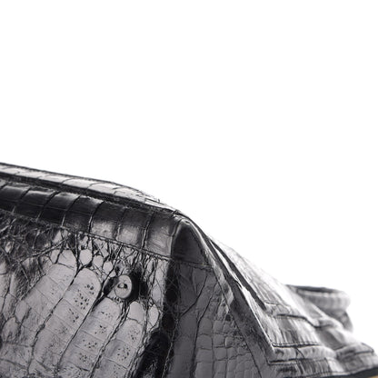 Nancy Gonzalez Crocodile Top Handle Tote Black 21 of 25