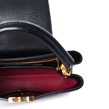 Louis Vuitton Taurillon Capucines BB  Black 4 of 8