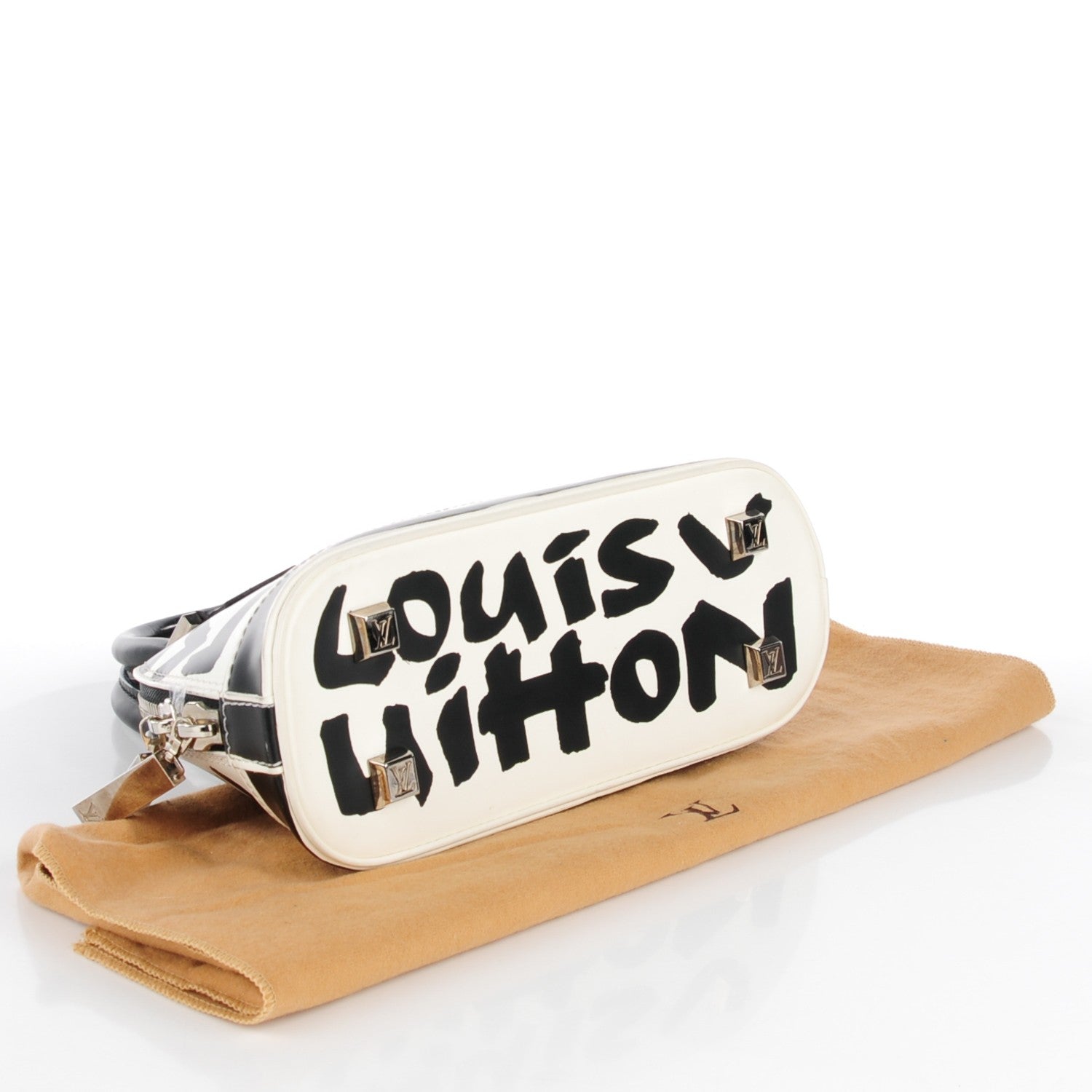 Louis Vuitton Graffiti Alma PM Black 4 of 7