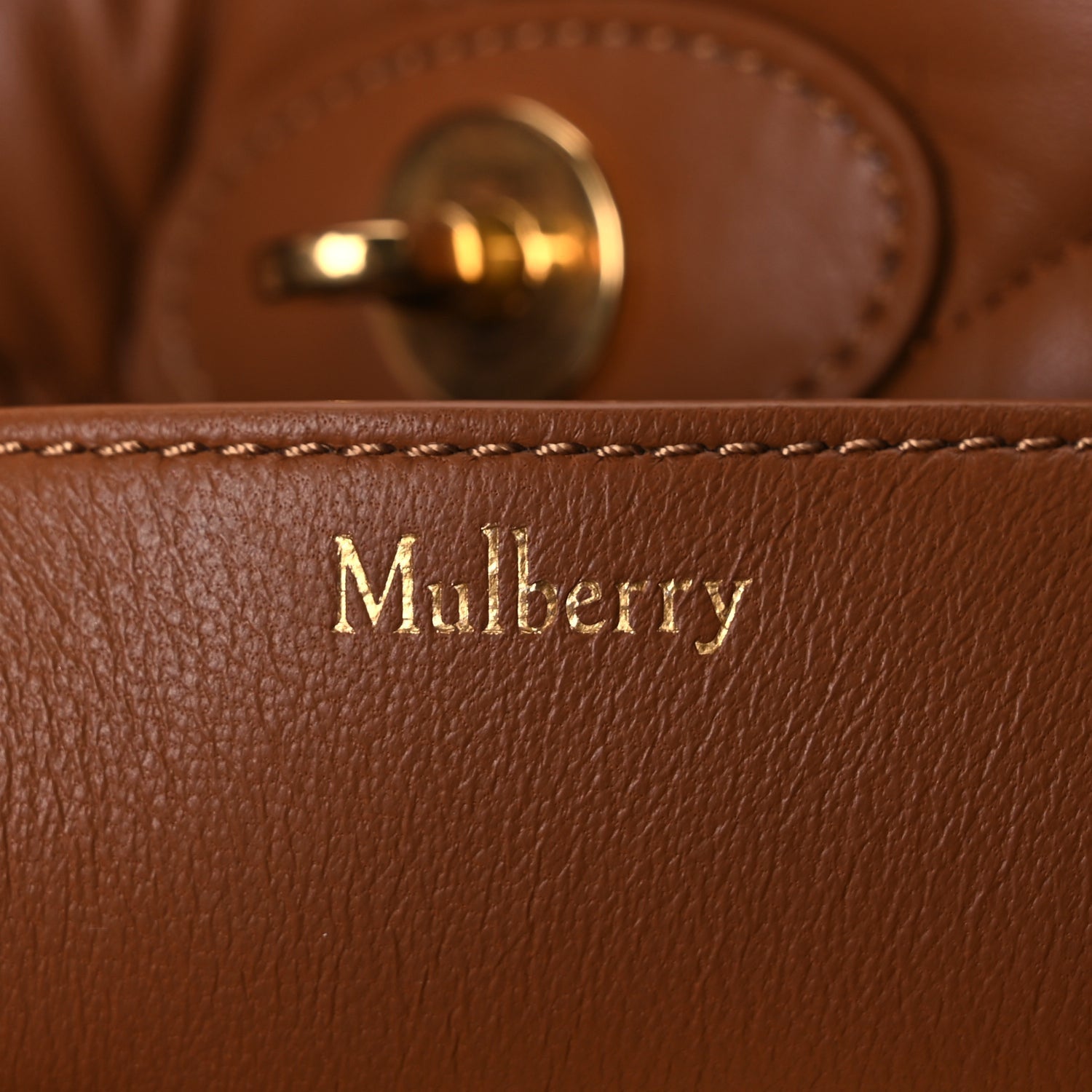 Mulberry Nappa Pillow Quilted Big Softie Tote Tobacco 5 of 8