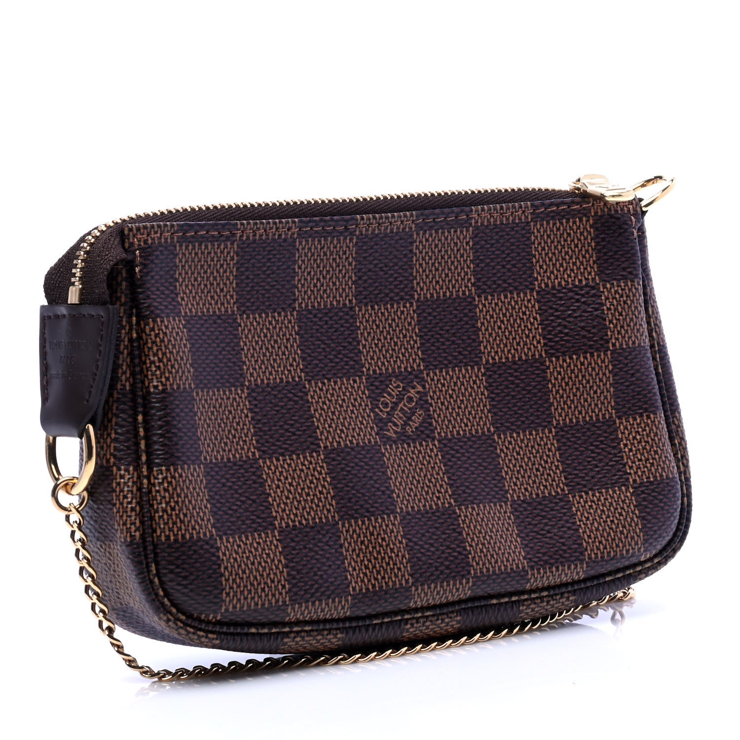 Louis Vuitton Damier Ebene Mini Pochette Accessories 2 of 5