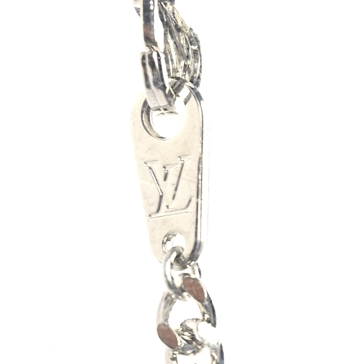 X NIGO Metal Enamel Tiger Pendant Necklace