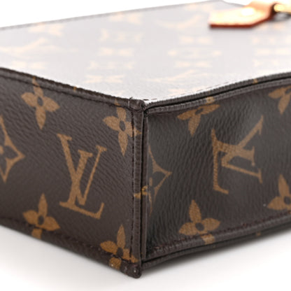 Louis Vuitton Monogram Petit Sac Plat 9 of 9