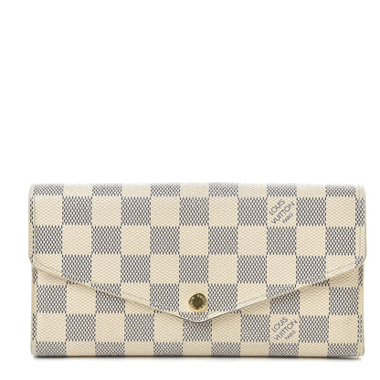 Louis Vuitton Damier Azur Sarah Wallet NM 1 of 11
