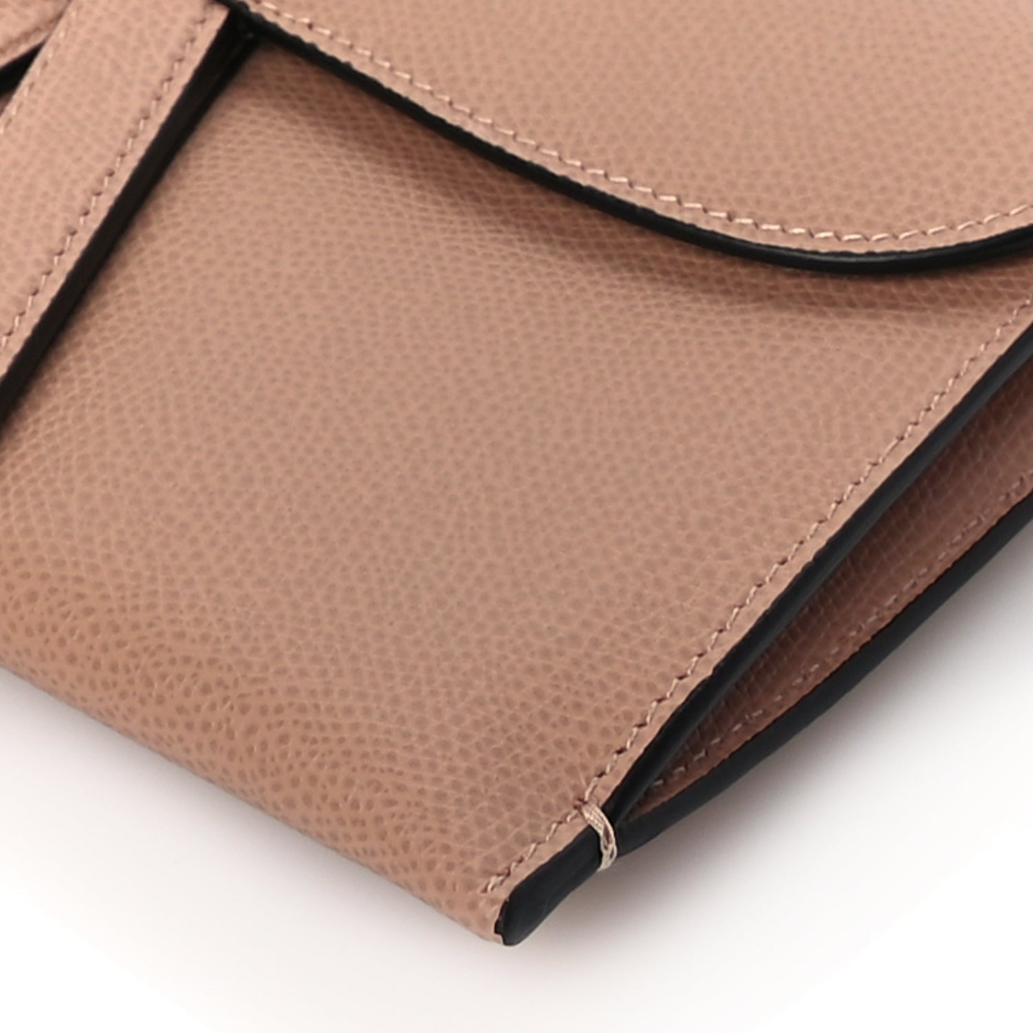 Christian Dior Grained Calfskin Saddle Clutch Fard 8 of 9