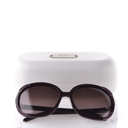 Chloe Oversized Sunglasses CL 2189 Purple 8 of 8