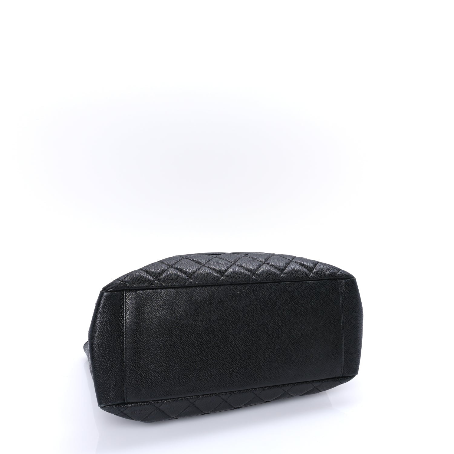Chanel Caviar Quilted Grand Shopping Tote GST Black 3 of 7