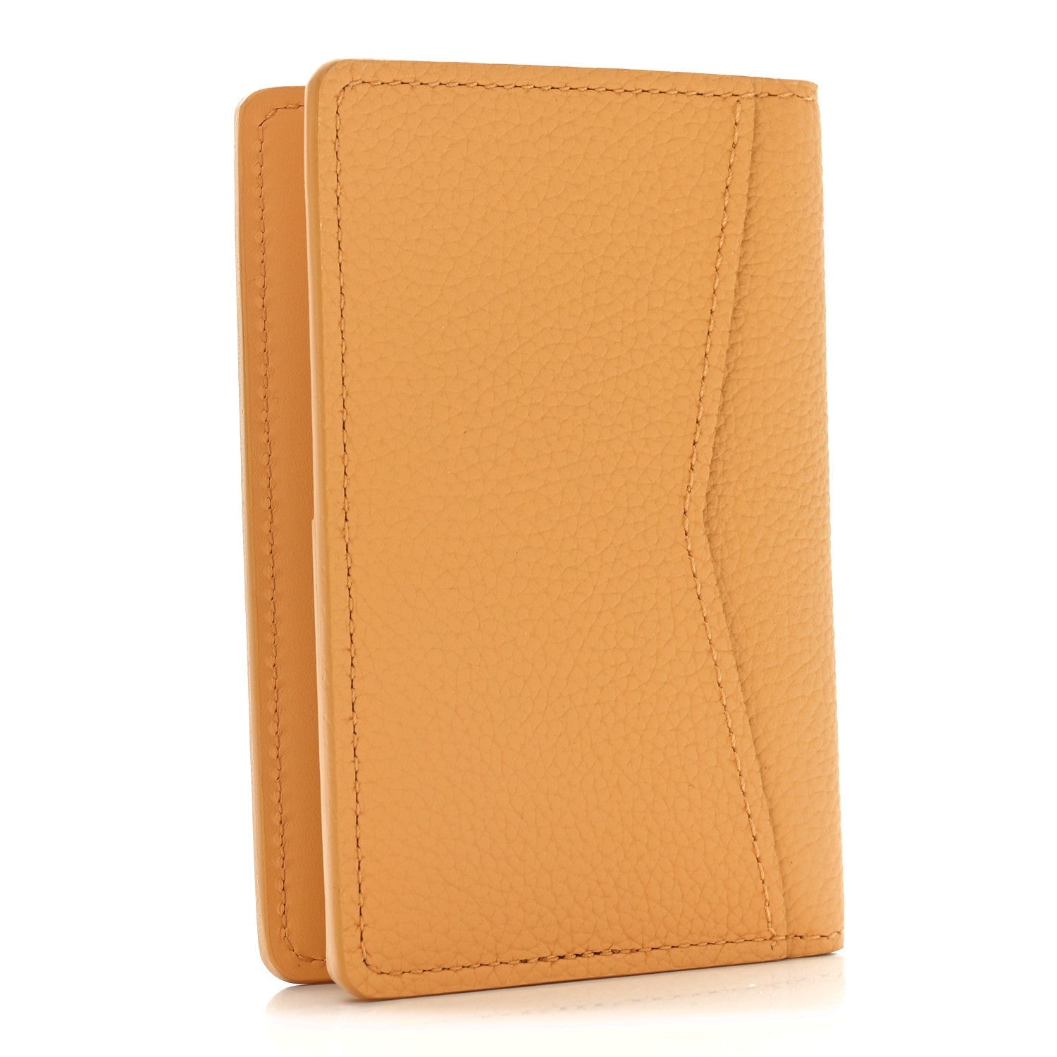 Louis Vuitton Grained Calfskin Aerogram Pocket Organizer Safran 3 of 6