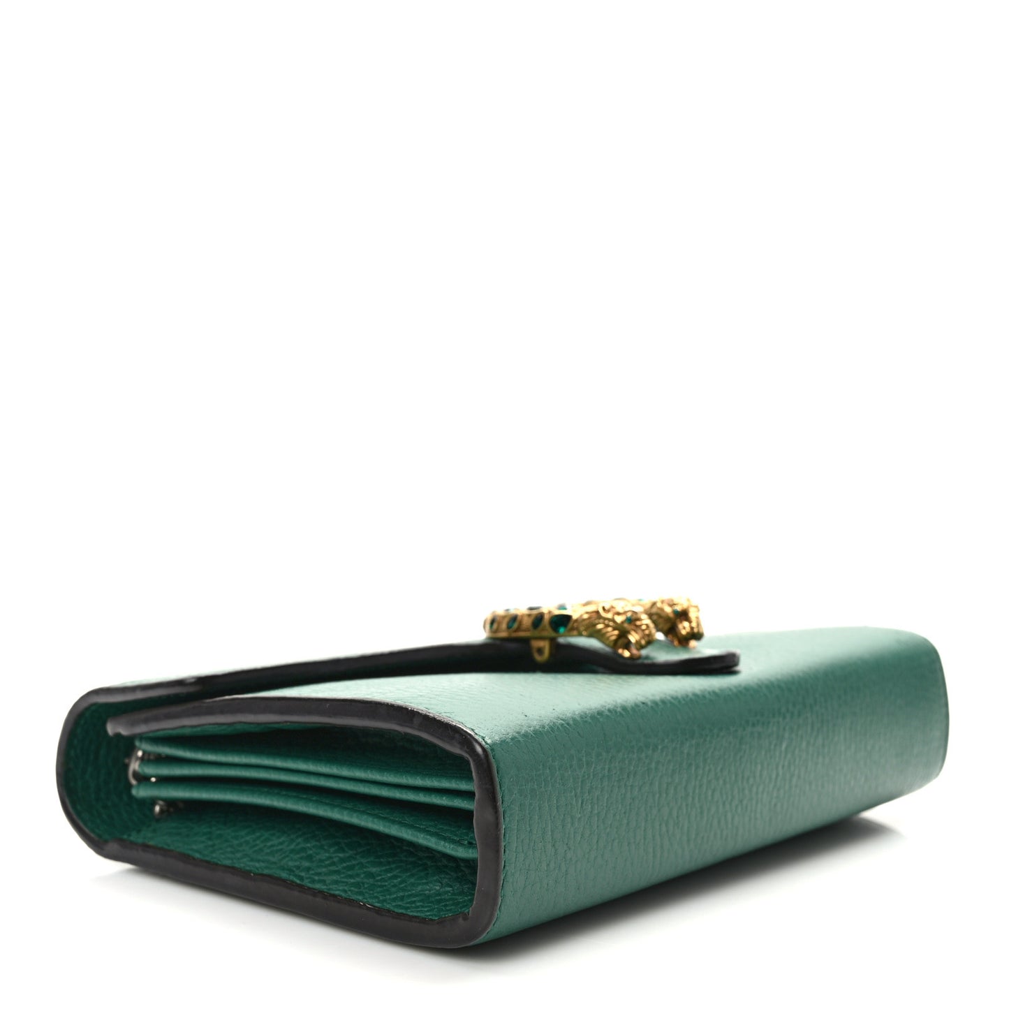 Calfskin Mini Dionysus Chain Wallet Emerald