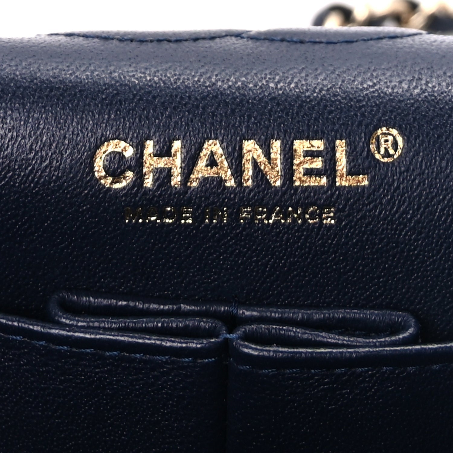 Chanel Caviar Quilted Small Double Flap Dark Navy 5 of 8