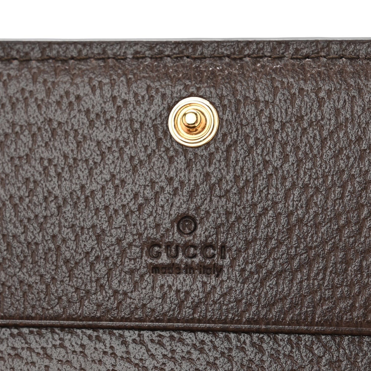 Gucci GG Supreme Monogram Web Ophidia Card Case Beige New Acero 6 of 7