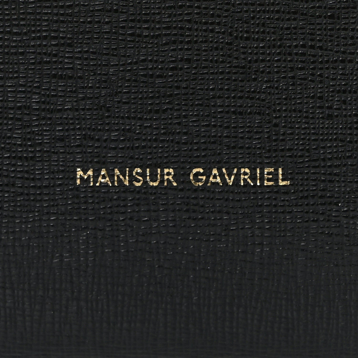 Mansur Gavriel Saffiano Mini Bucket Bag Black 6 of 15