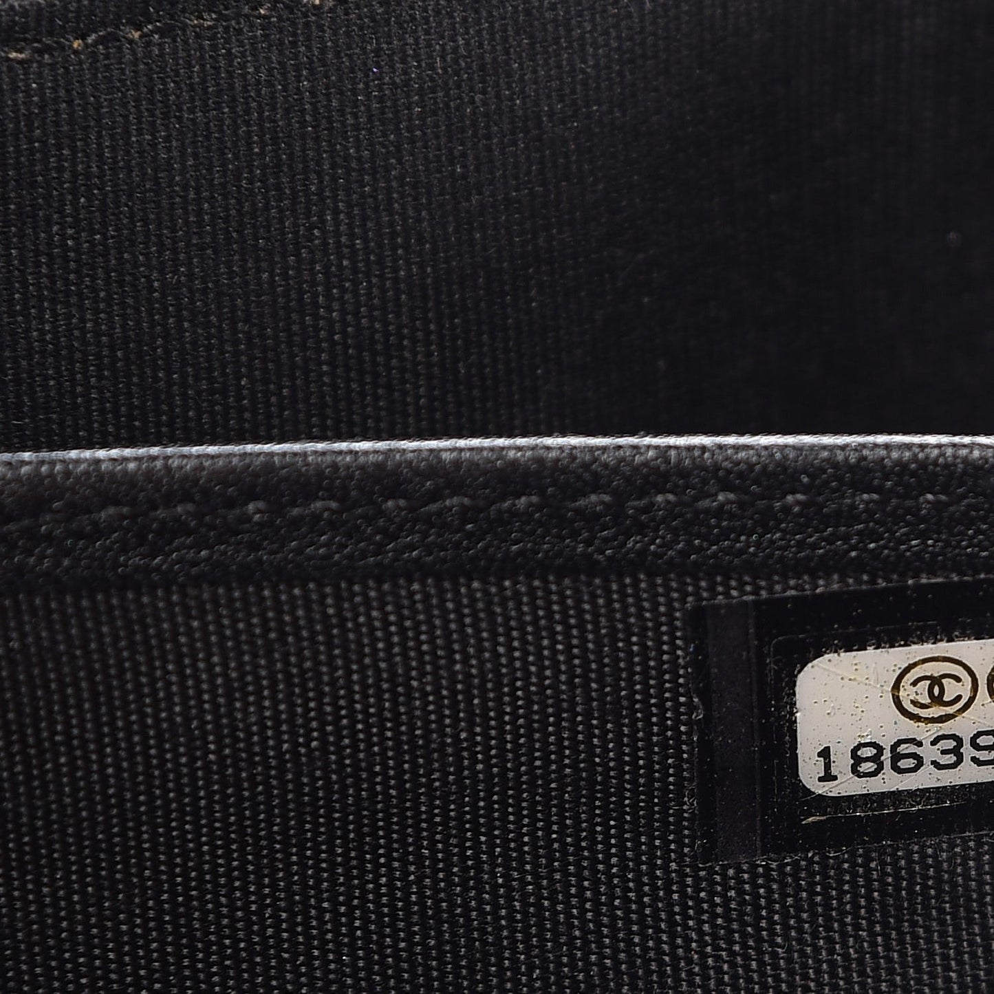 Caviar CC Timeless Large Zip Around Wallet Black