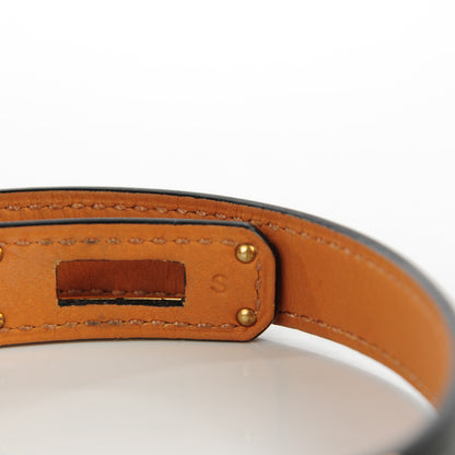 Hermes Chamonix Kelly Double Tour Bracelet S Black 7 of 8