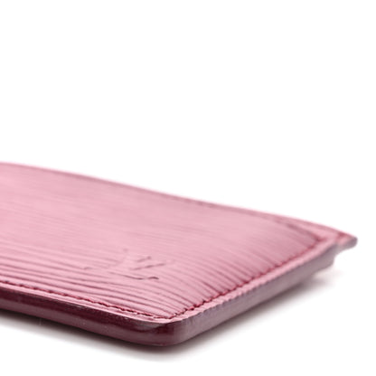 Louis Vuitton Epi Card Holder Fuchsia 9 of 9