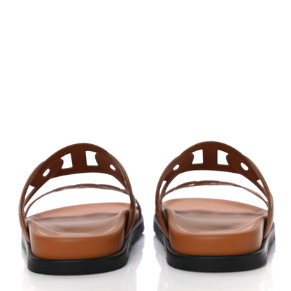 Hermes Nappa Extra Sandals 38 Naturel 6 of 13