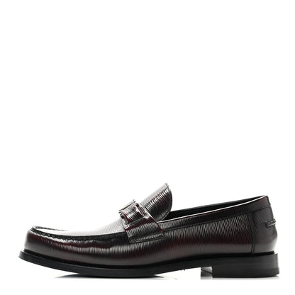 Louis Vuitton Epi Mens Major Loafers 7 Burgundy 1 of 10
