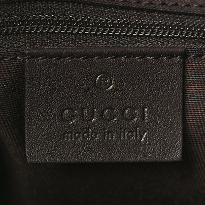 Gucci GG Plus Monogram Medium Flat Messenger Bag Dark Brown 6 of 9