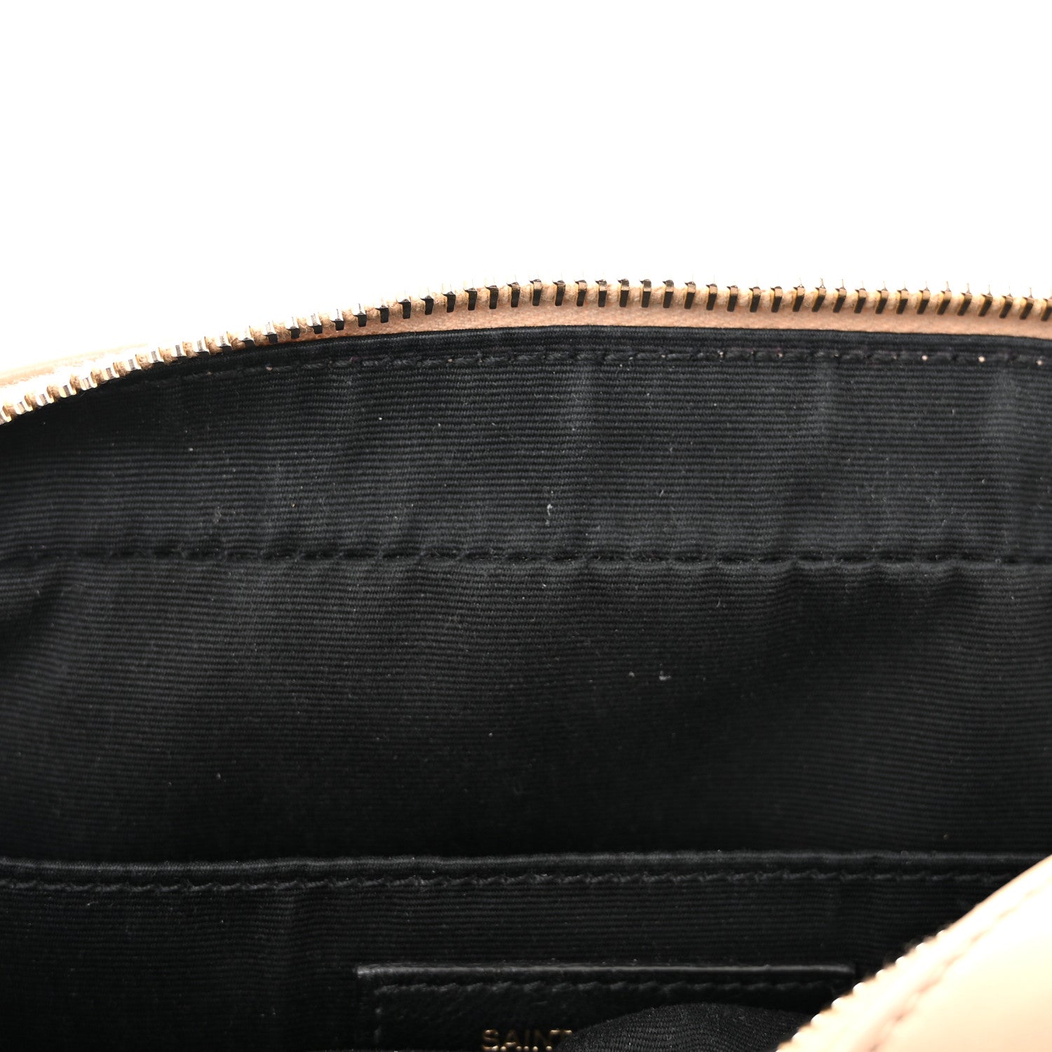 Saint Laurent Calfskin Matelasse Monogram Lou Camera Bag Dark Beige 12 of 16