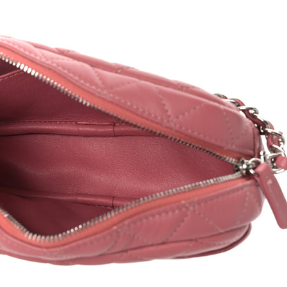 Chanel Lambskin Quilted Small Timeless Camera Case Pink 4 of 8