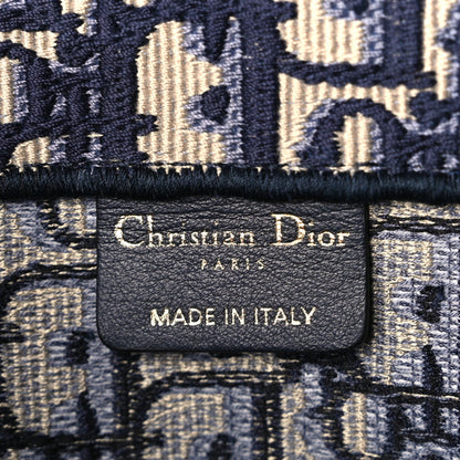 Christian Dior Oblique Large Book Tote  Blue Multicolor 5 of 8