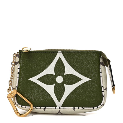 Louis Vuitton Monogram Giant Micro Pochette Accessories Kaki White 1 of 6
