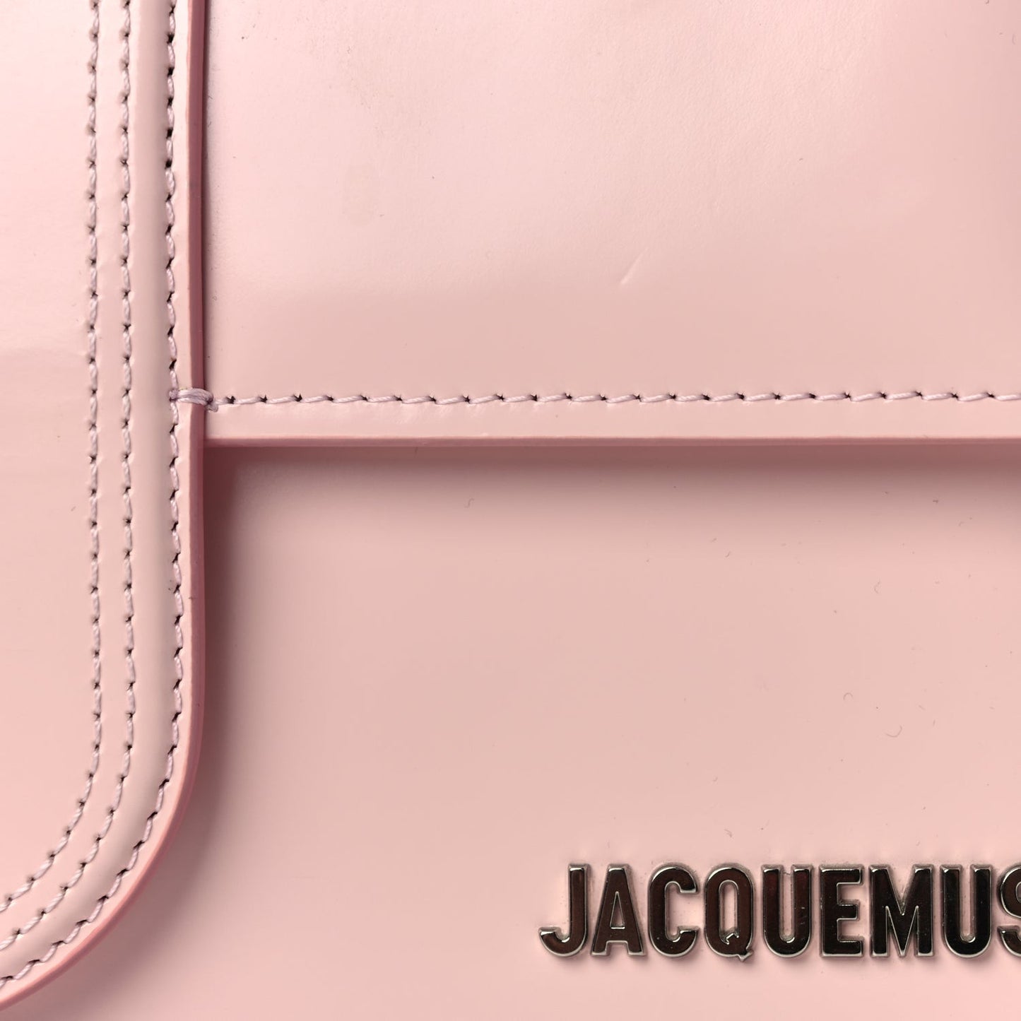 Glazed Calfskin Le Grand Bambino Pink