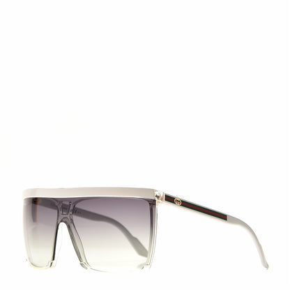 Gucci Rimless Shield 3554/S Sunglasses White 1 of 8