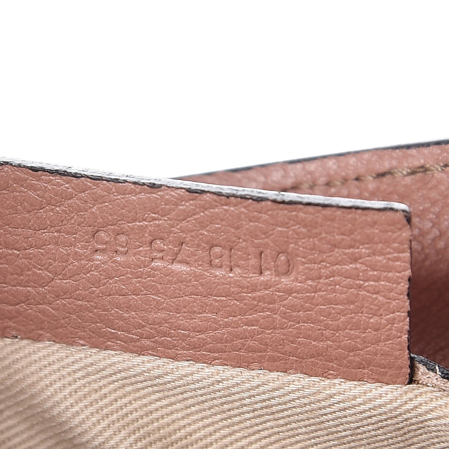 Suede Calfskin Mini Faye Backpack Nougat