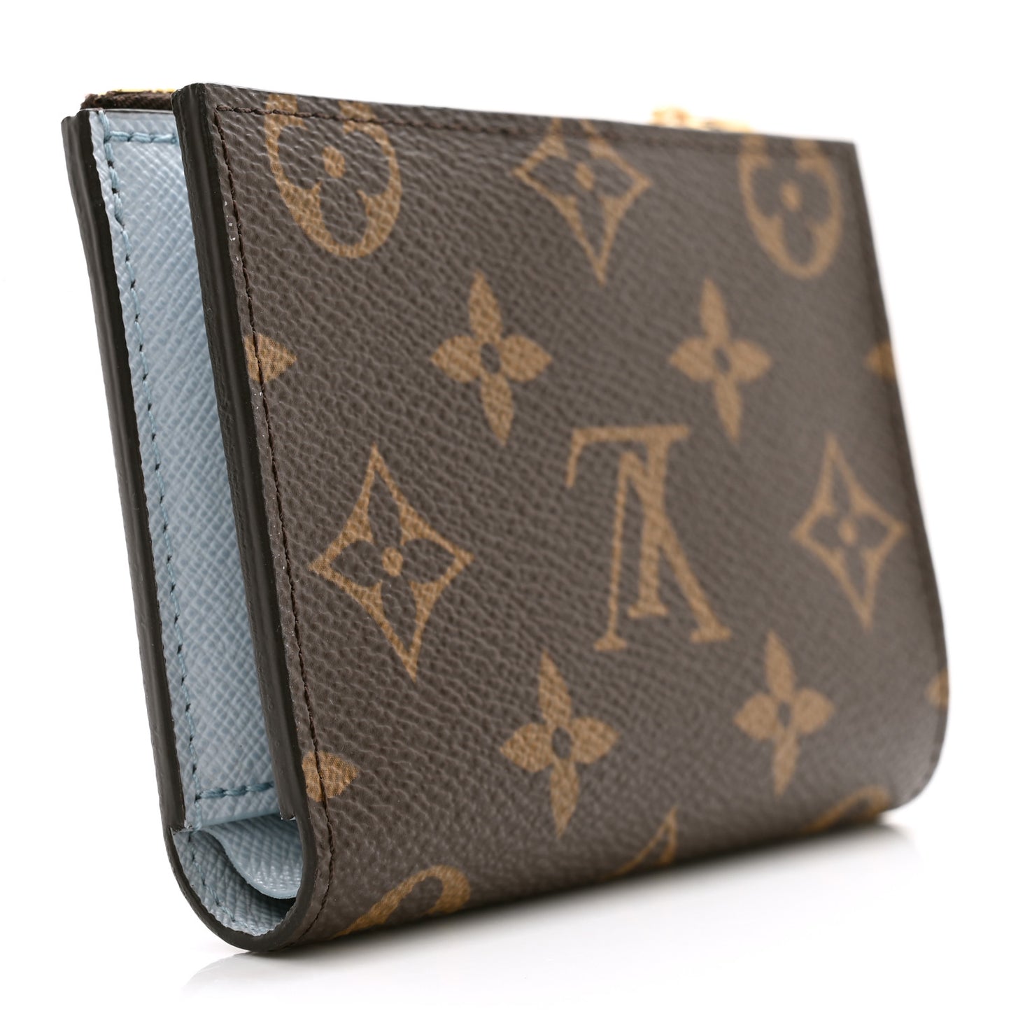 Monogram Lisa Wallet Olympe Blue