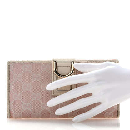 Gucci Monogram Abbey Continental Wallet Pink 2 of 11