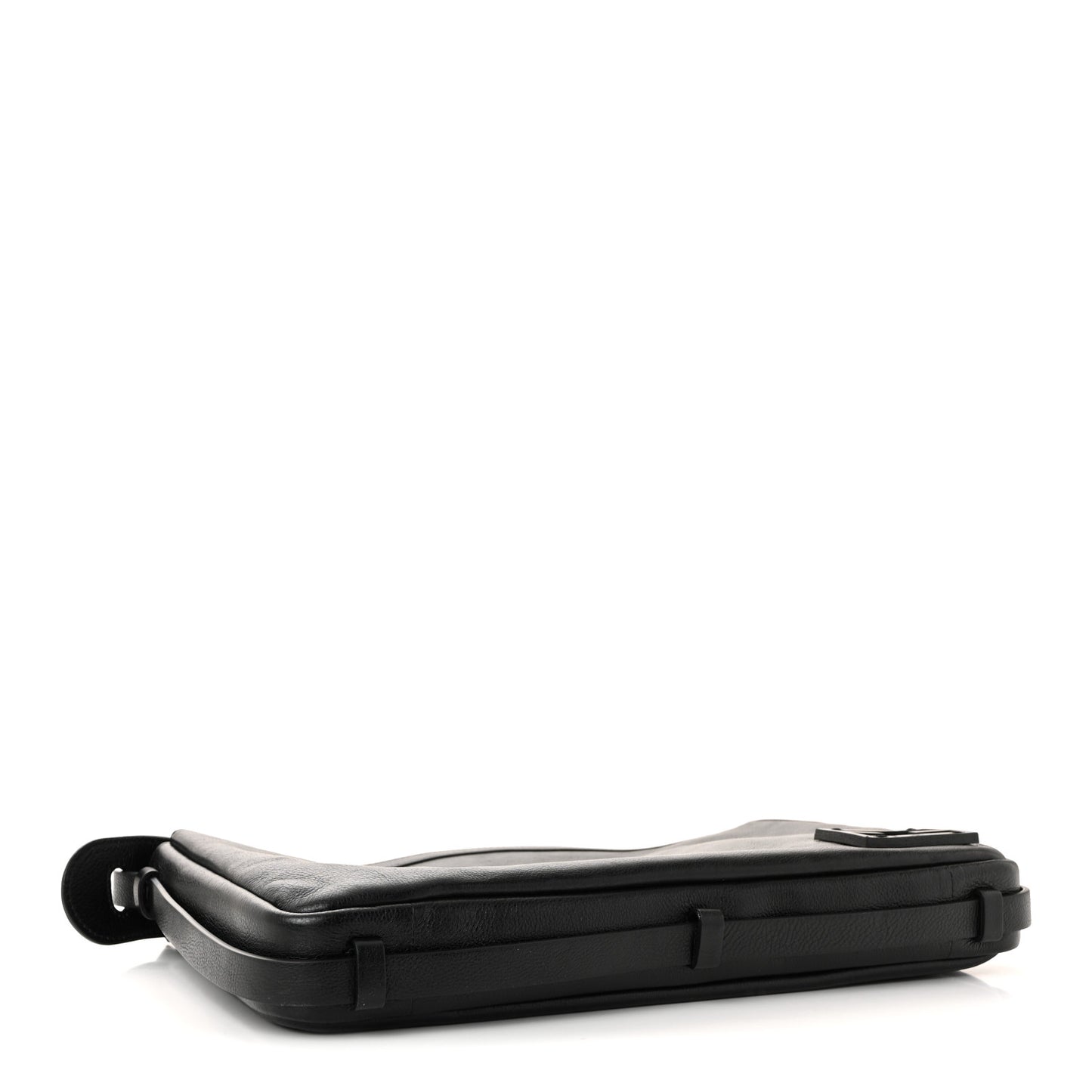 Vitello Medium Simply Fendi Shoulder Bag Black