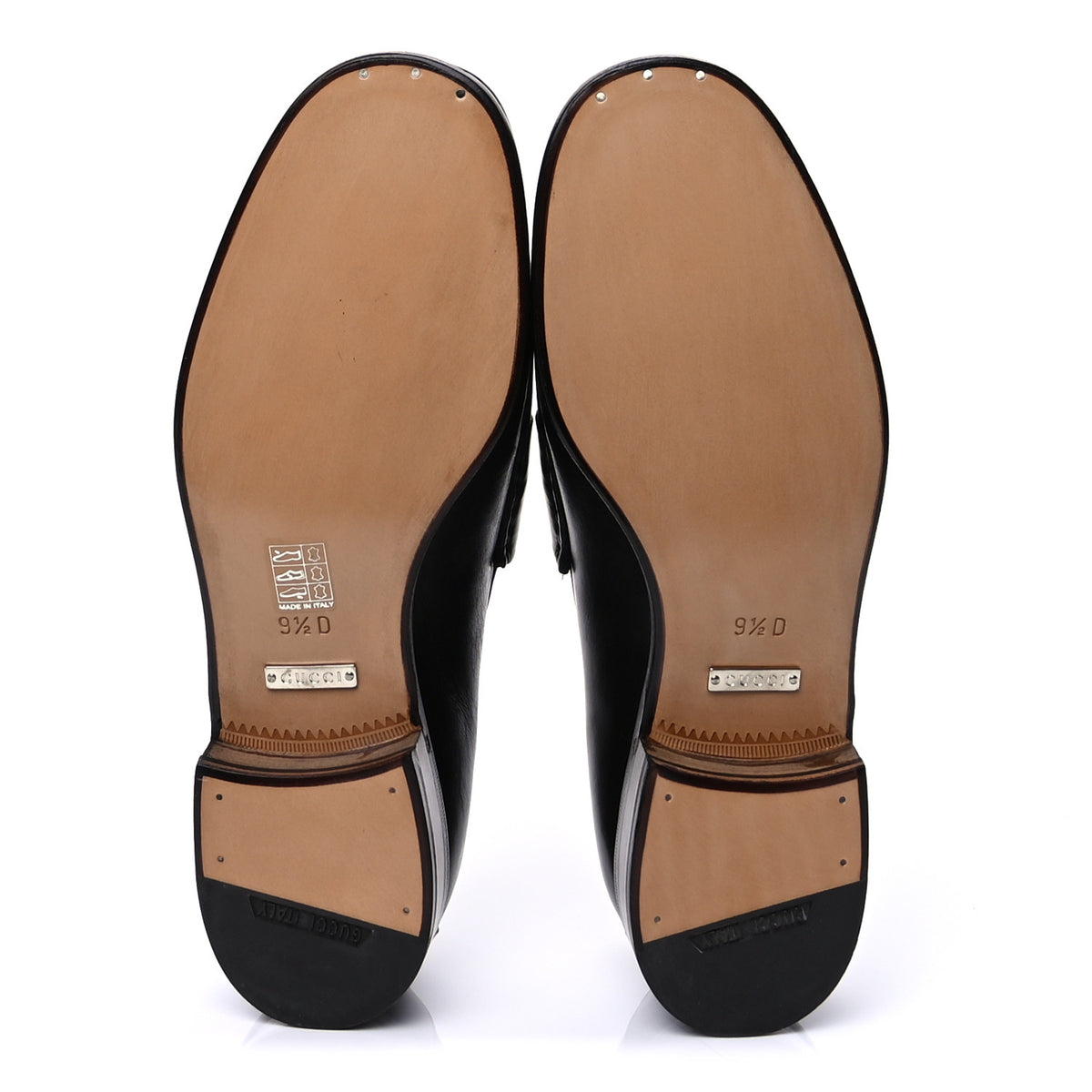 Gucci Calfskin Mens 1953 Horsebit Loafers 9.5 Brown 9 of 10