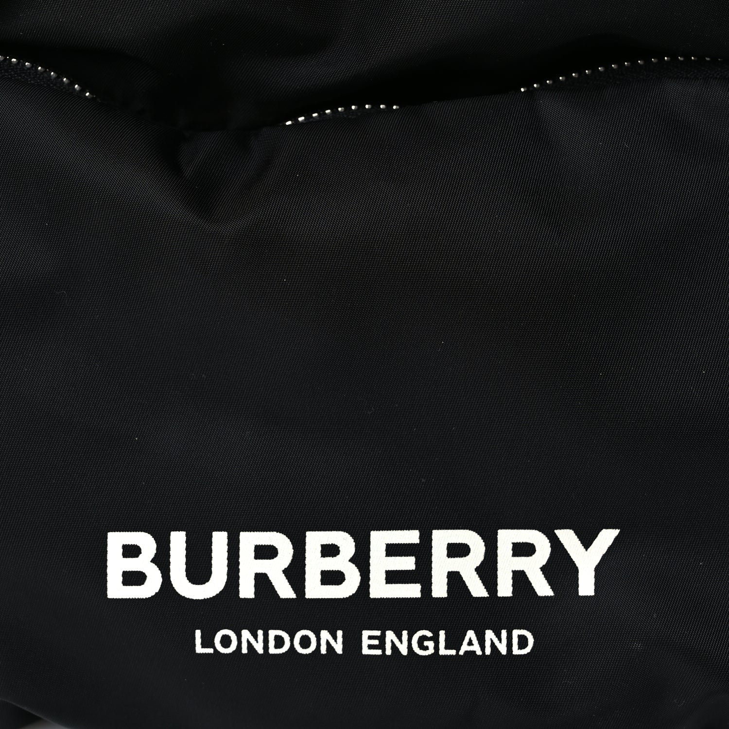 Burberry Nylon Logo Print Medium Rucksack Backpack Black 6 of 8