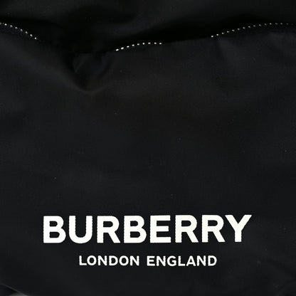 Burberry Nylon Logo Print Medium Rucksack Backpack Black 6 of 8