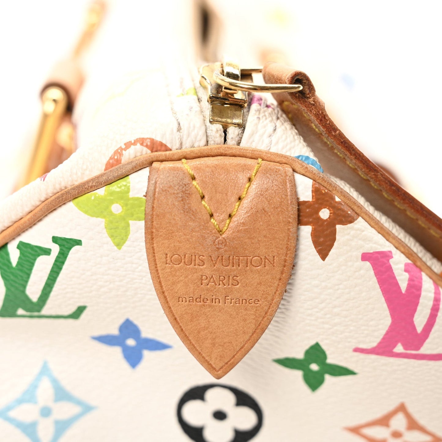 Monogram Speedy 30 White
