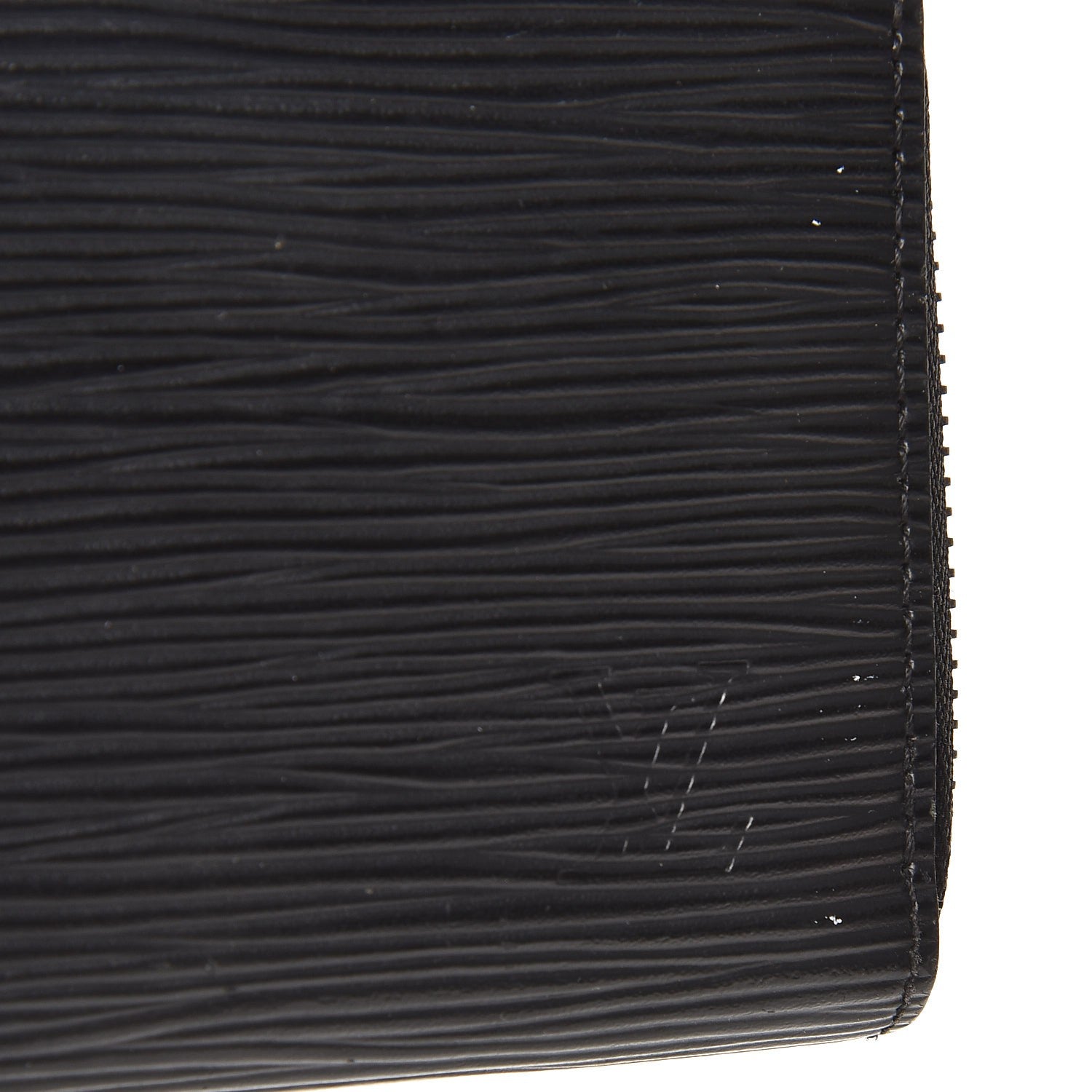 Louis Vuitton Epi Clemence Wallet Black 6 of 7