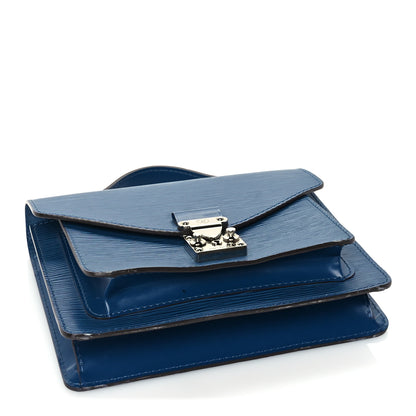 Louis Vuitton Epi Monceau BB Saphir 3 of 8