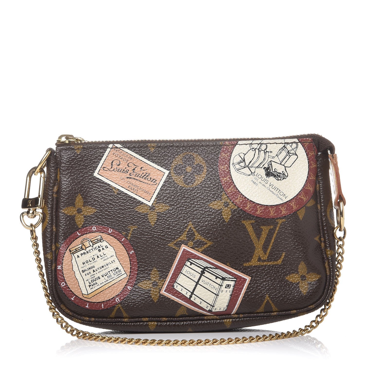 Louis Vuitton Monogram Patch Mini Pochette Accessories 1 of 7
