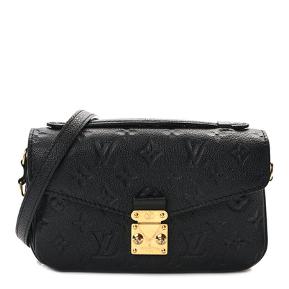Louis Vuitton Empreinte Pochette Metis East West Black 1 of 9