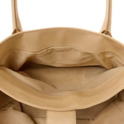 Chanel Calfskin Cerf Executive Shopper Tote Beige Clair 7 of 7