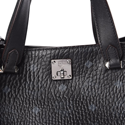 MCM Visetos Large Tote Black 15 of 15