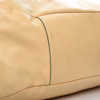 Chanel Lambskin Edgy Large Hobo Beige 11 of 14