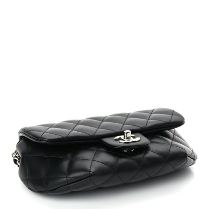 Chanel Calfskin Quilted CC Uniform Flap Belt Bag Black 3 of 9