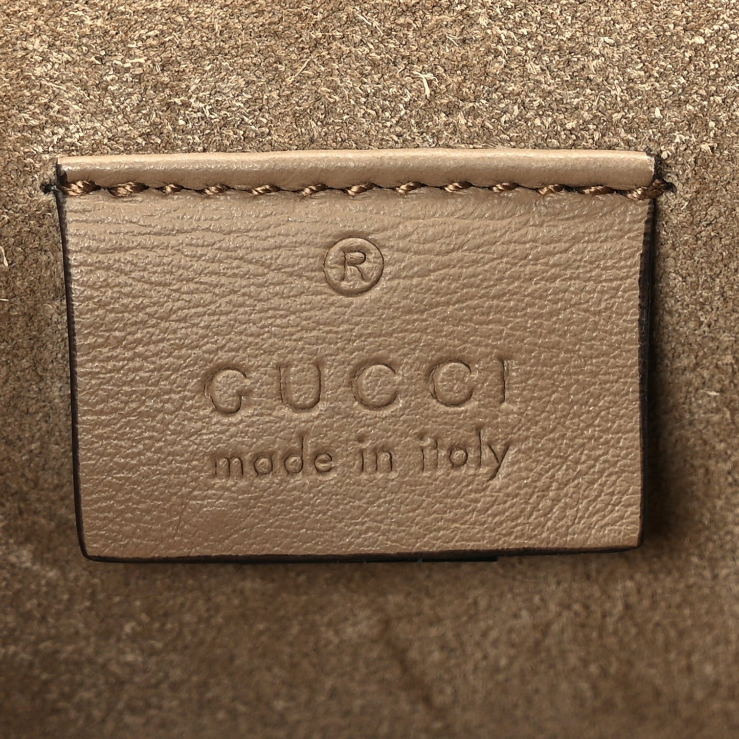 GG Supreme Monogram Medium Dionysus Shoulder Bag Taupe