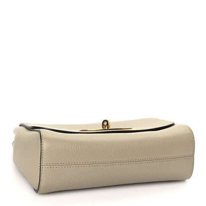 Mulberry Small Classic Grain Calfskin Small Lily Flap Solid Grey Solid Grey 3 of 6