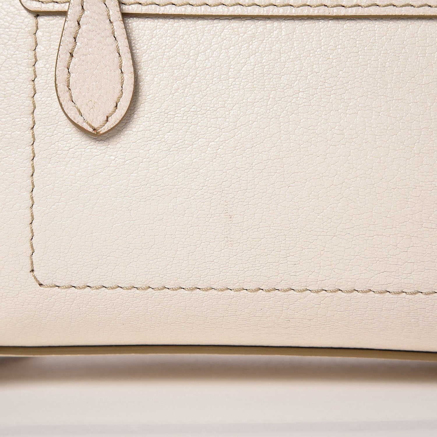 Celine Goatskin Micro Luggage White 8 of 12