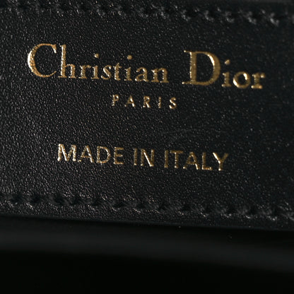 Christian Dior Box Calfskin Tri-Color 30 Montaigne Flap Bag Navy Blue White Red 6 of 17