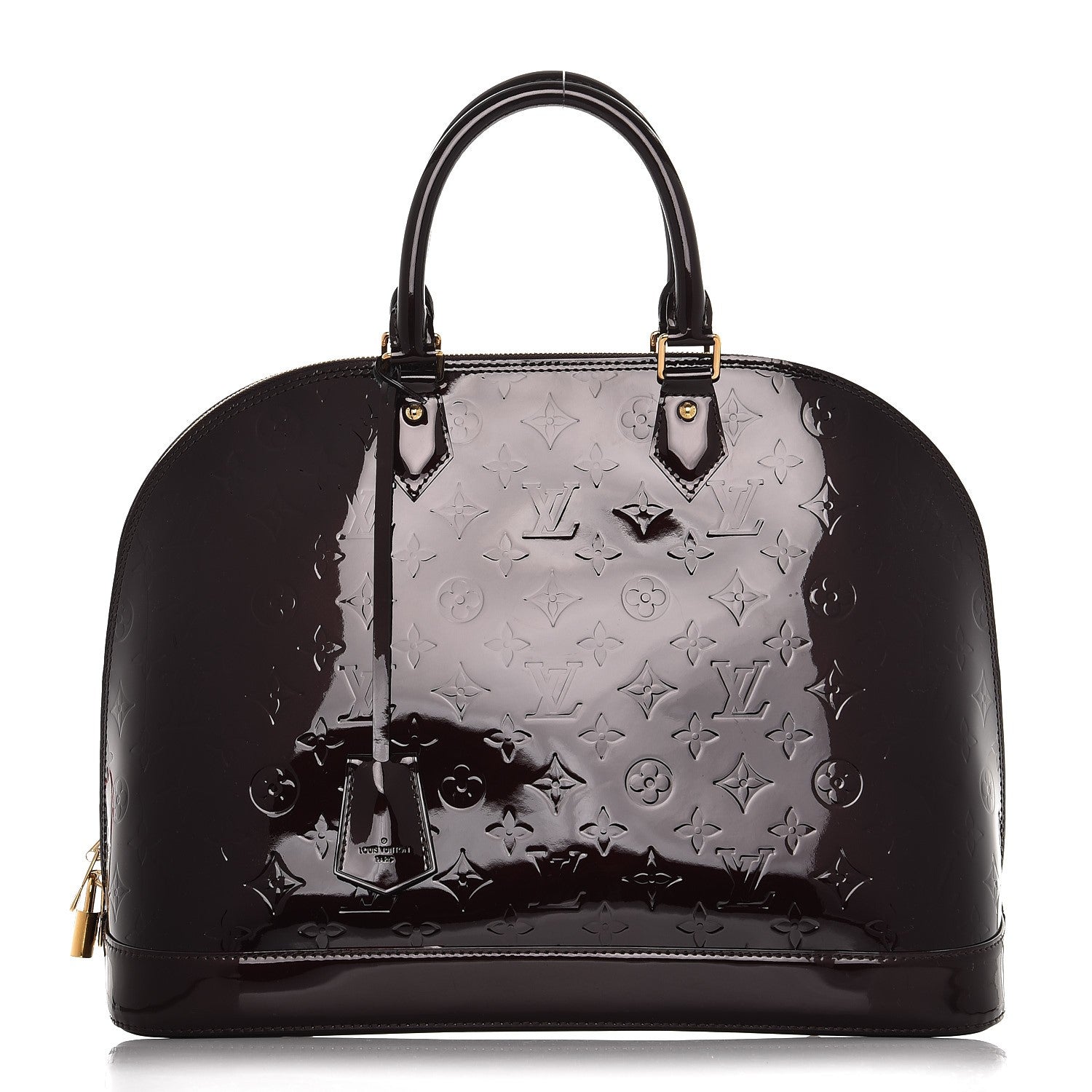 Louis Vuitton Vernis Alma GM Amarante 1 of 7