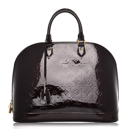 Louis Vuitton Vernis Alma GM Amarante 1 of 7